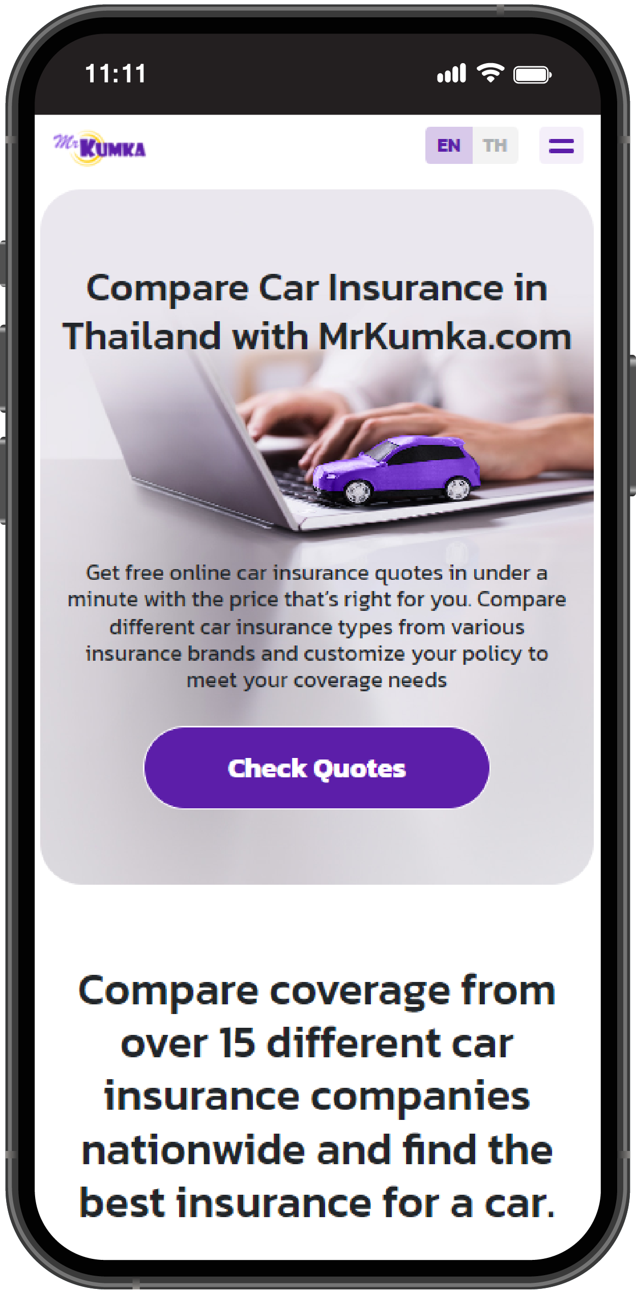 Visit our website 